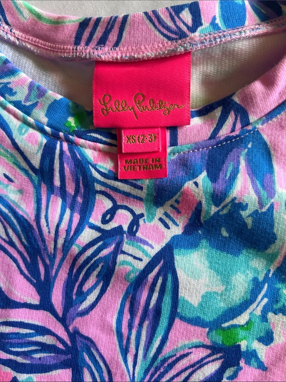 Lilly Pulitzer lil girl soft cotton T-shirt dress 💕💕